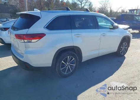 2018 Toyota Highlander Xle from USA, damaged, VIN 5TDJZRFH3JS558869
